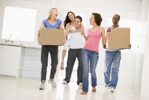 House removalists in Clapham assisting with a residential move