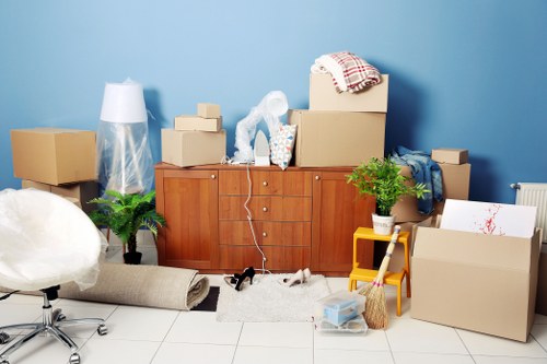 Man with van service helping with a move in Clapham