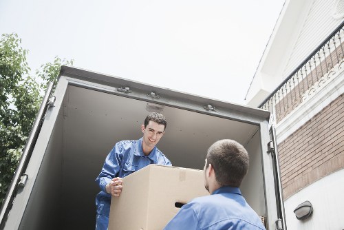 Recyclable household items separated for collection