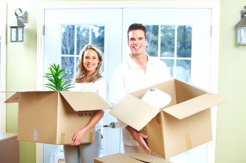 Logistics for commercial removals in Clapham on busy streets